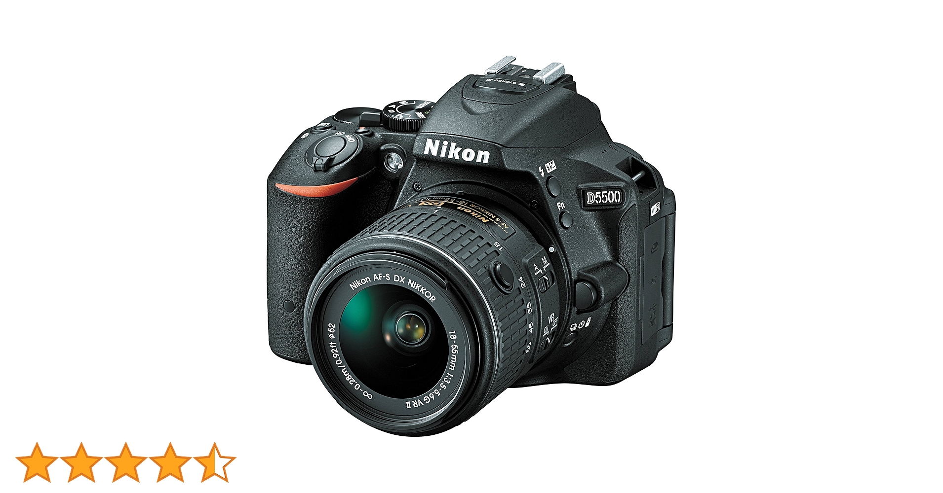 Amazon | Nikon D5500 DX-Format デジタル一眼レフカメラ + AF-P 18